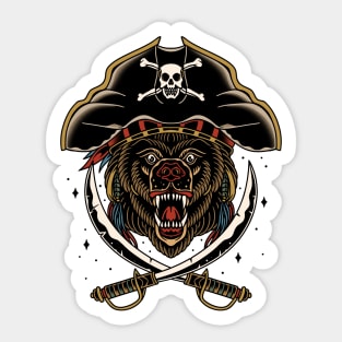 Wild Pirate Sticker